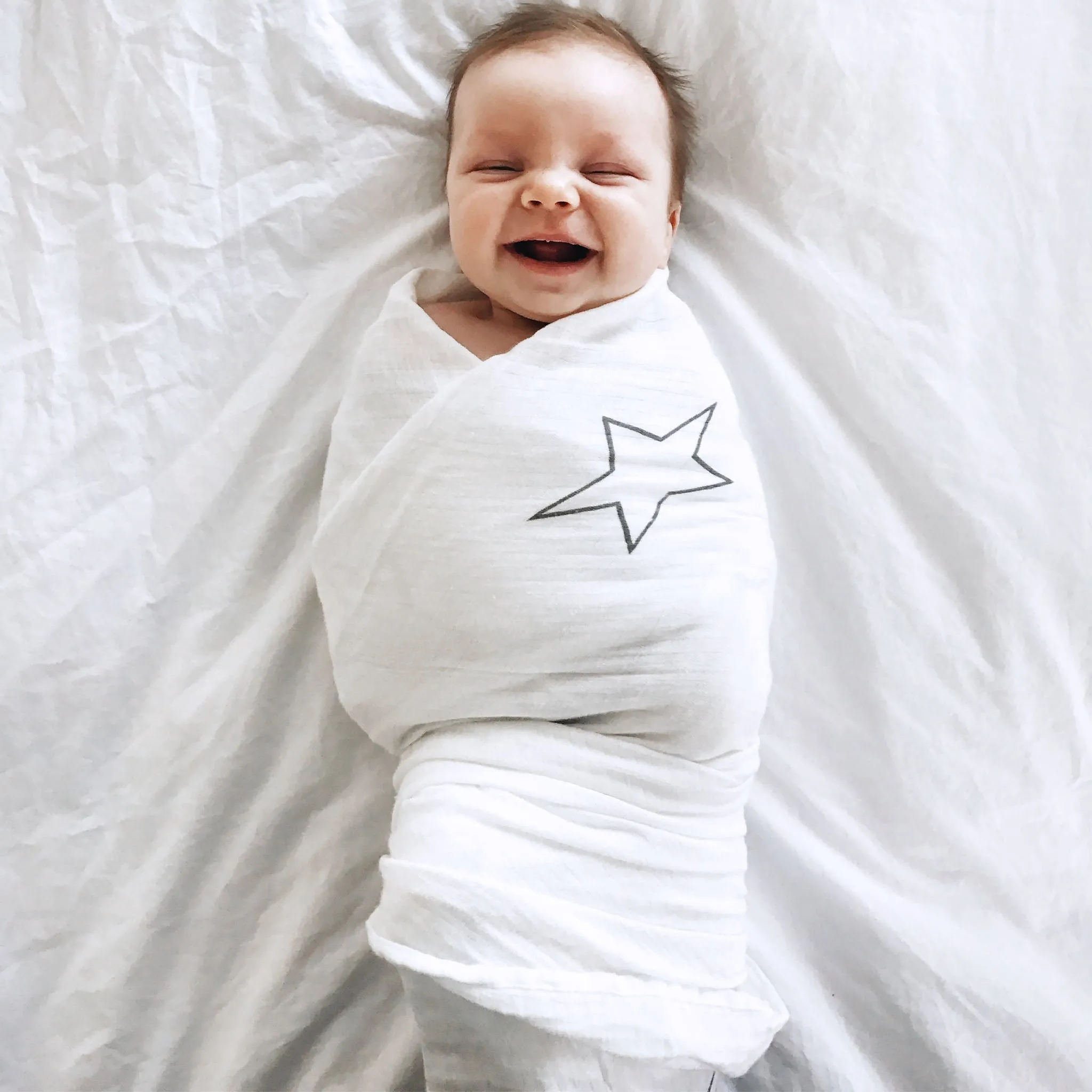 100% Organic Swaddle Blanket