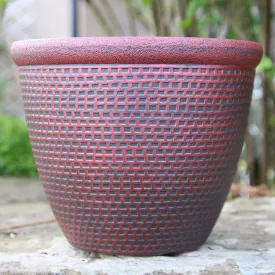 36cm Cromarty Antique Copper Plant Pot
