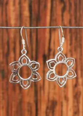 Abloom Silver Earrings