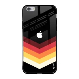 Abstract Arrow Pattern Glass Case For iPhone 6