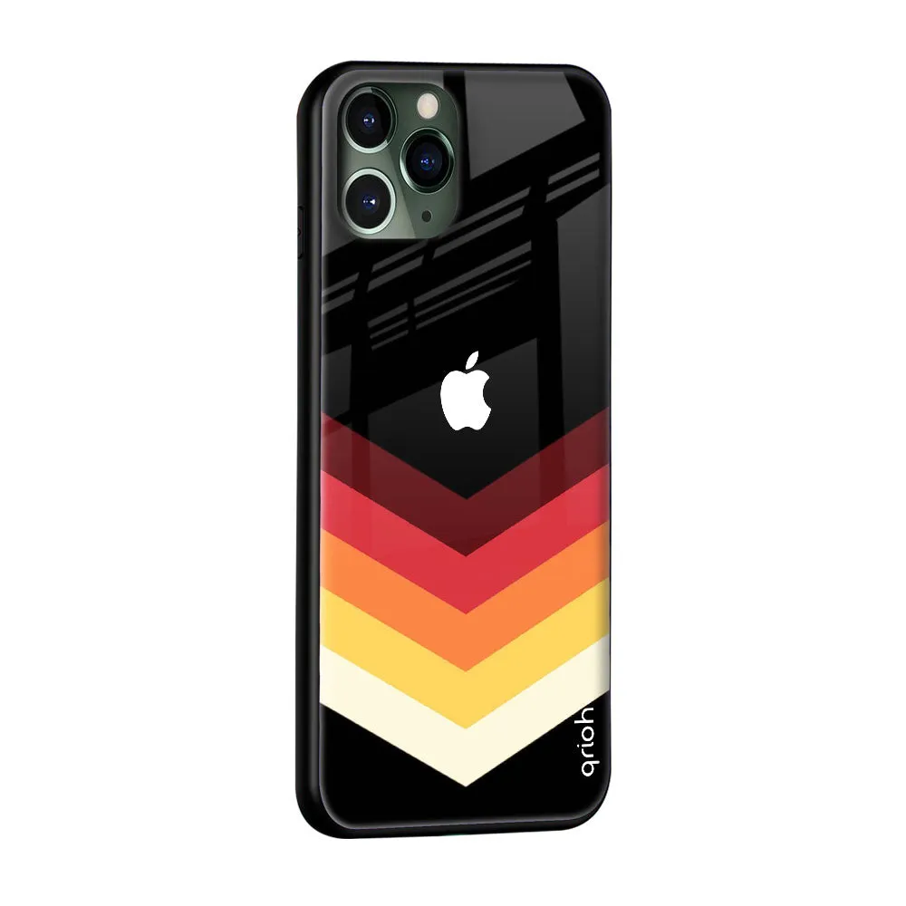Abstract Arrow Pattern Glass Case For iPhone 6