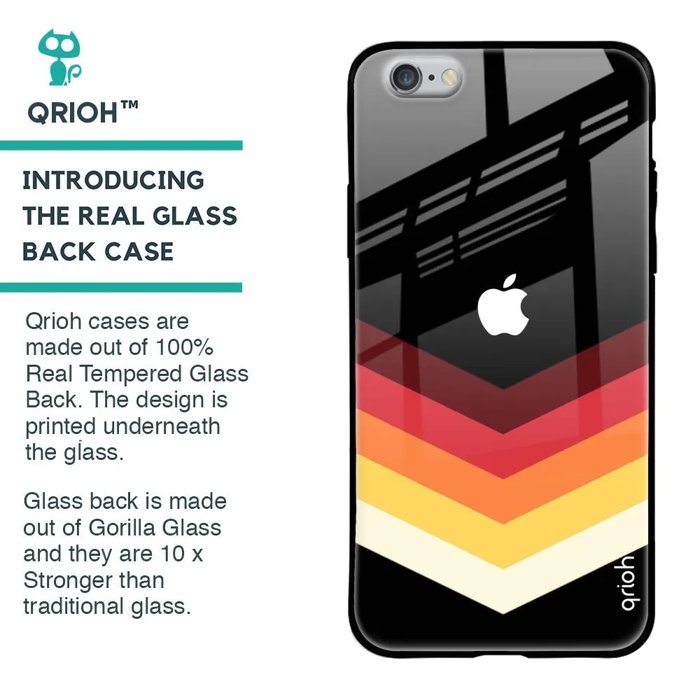 Abstract Arrow Pattern Glass Case For iPhone 6