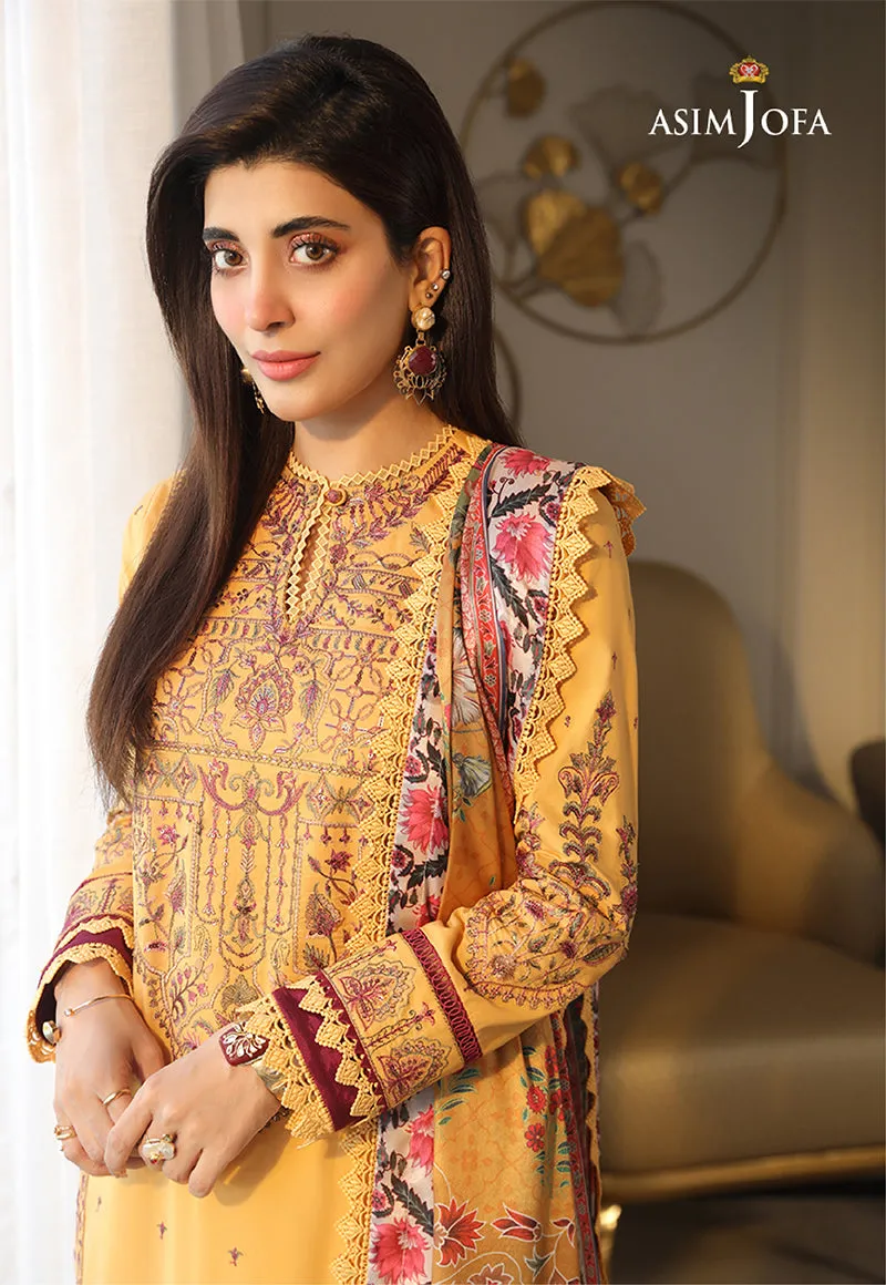 AJAI-22  EMBROIDERED CAMBRIC 3 PCS