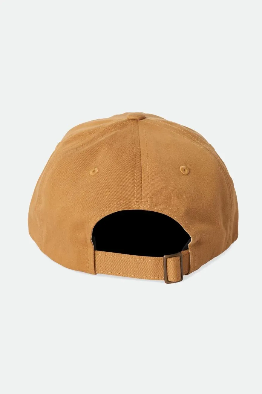 Alpha Adjustable Hat - Golden Brown Vintage Wash