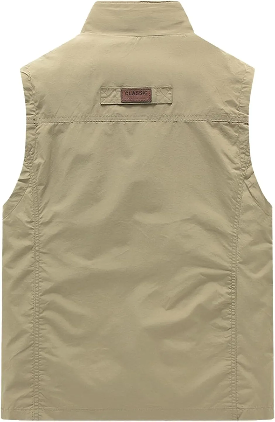AOTORR Mens Outdoor Lightweight Safari Casual Work Photo Travel Fishing Vests