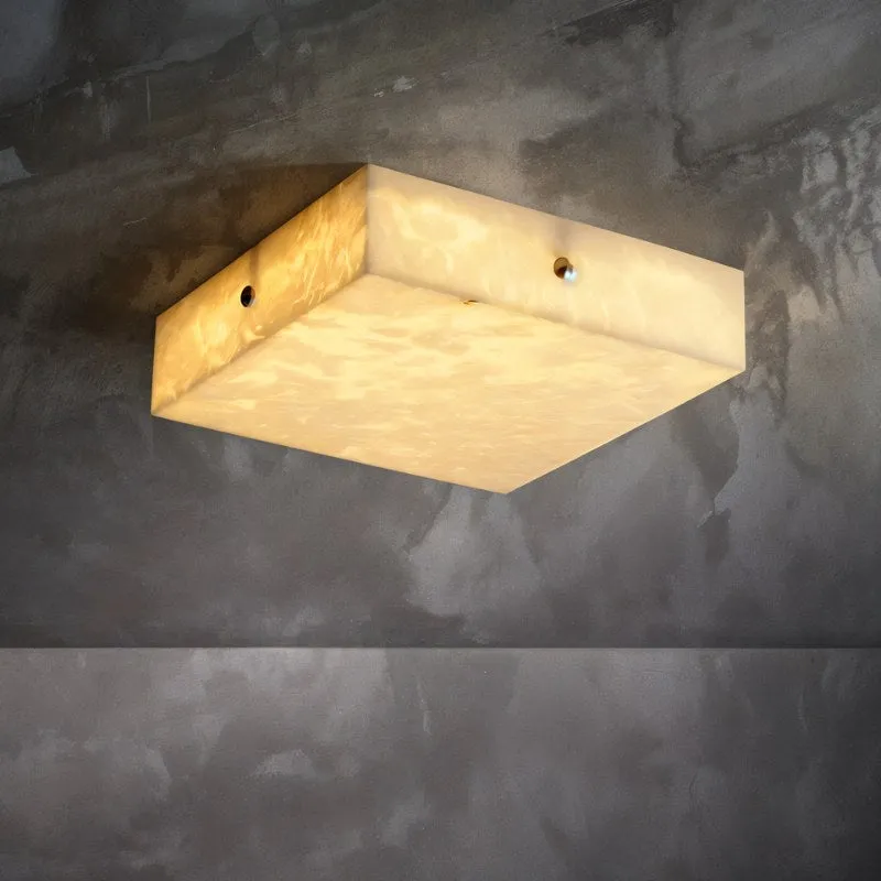 Arca Alabaster Flushmount