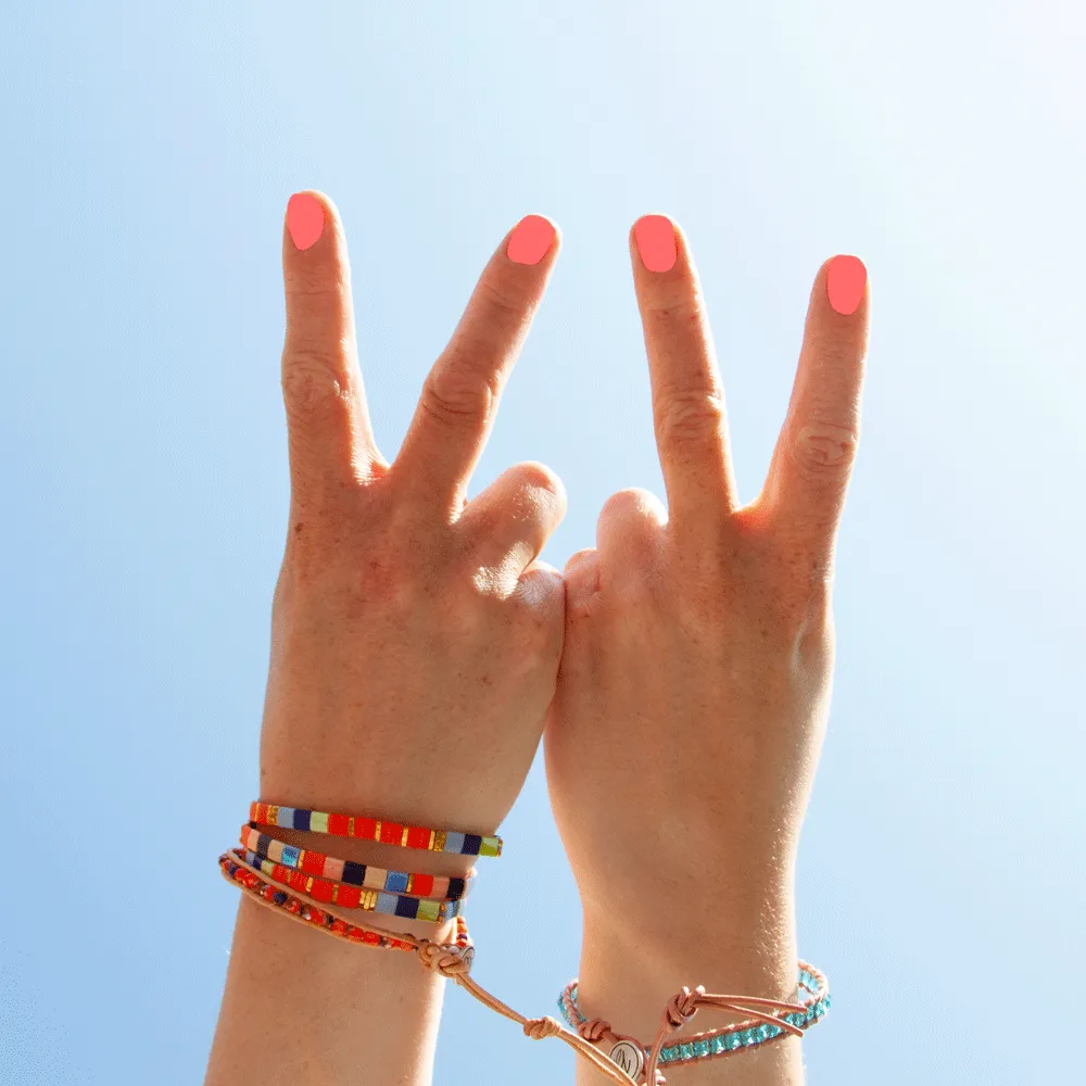Armband 'Crystal Sunset'