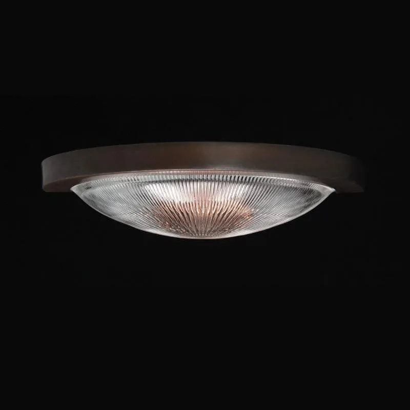 Art Deco Prismatic Dish Wall Light Wall493