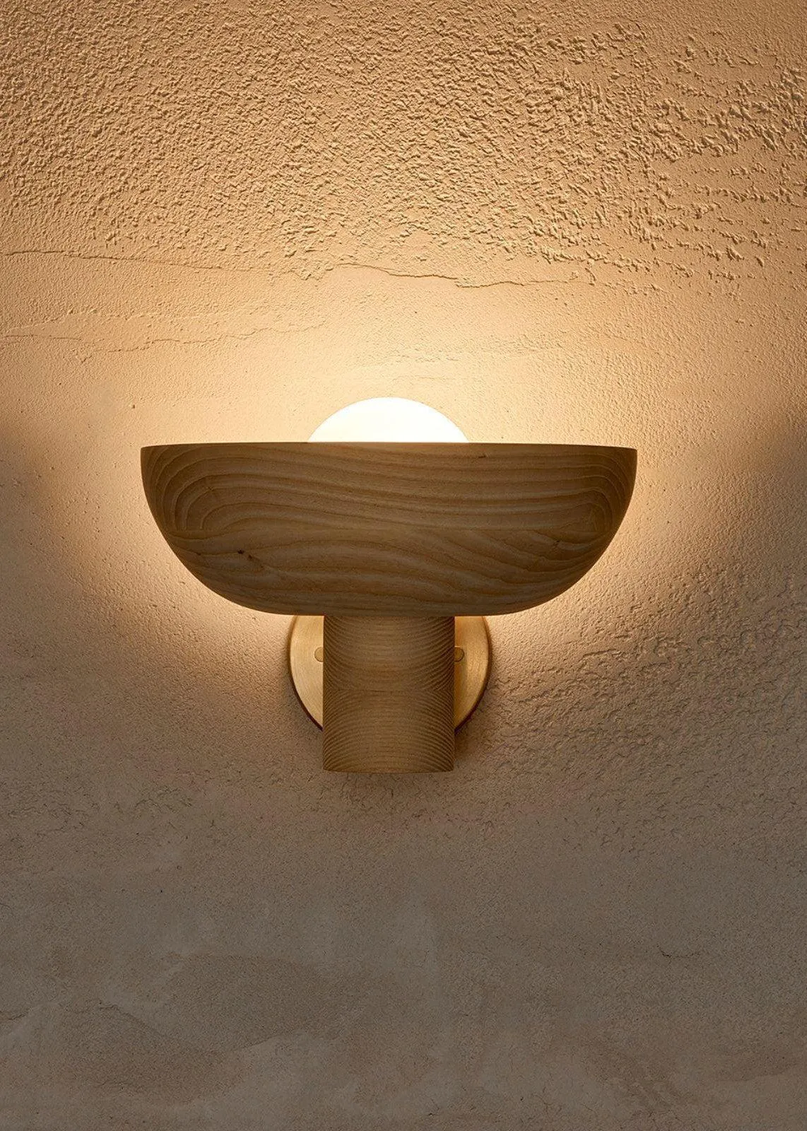 Australian Handmade Timber Wall Light | Selene