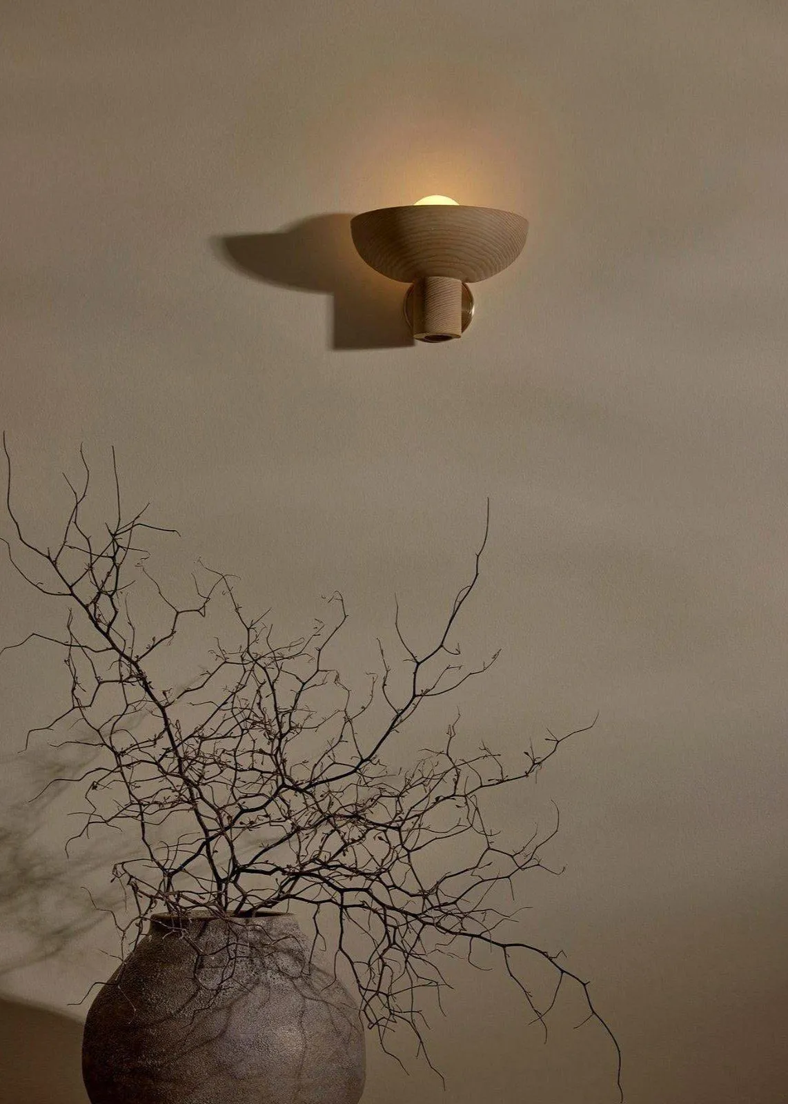 Australian Handmade Timber Wall Light | Selene