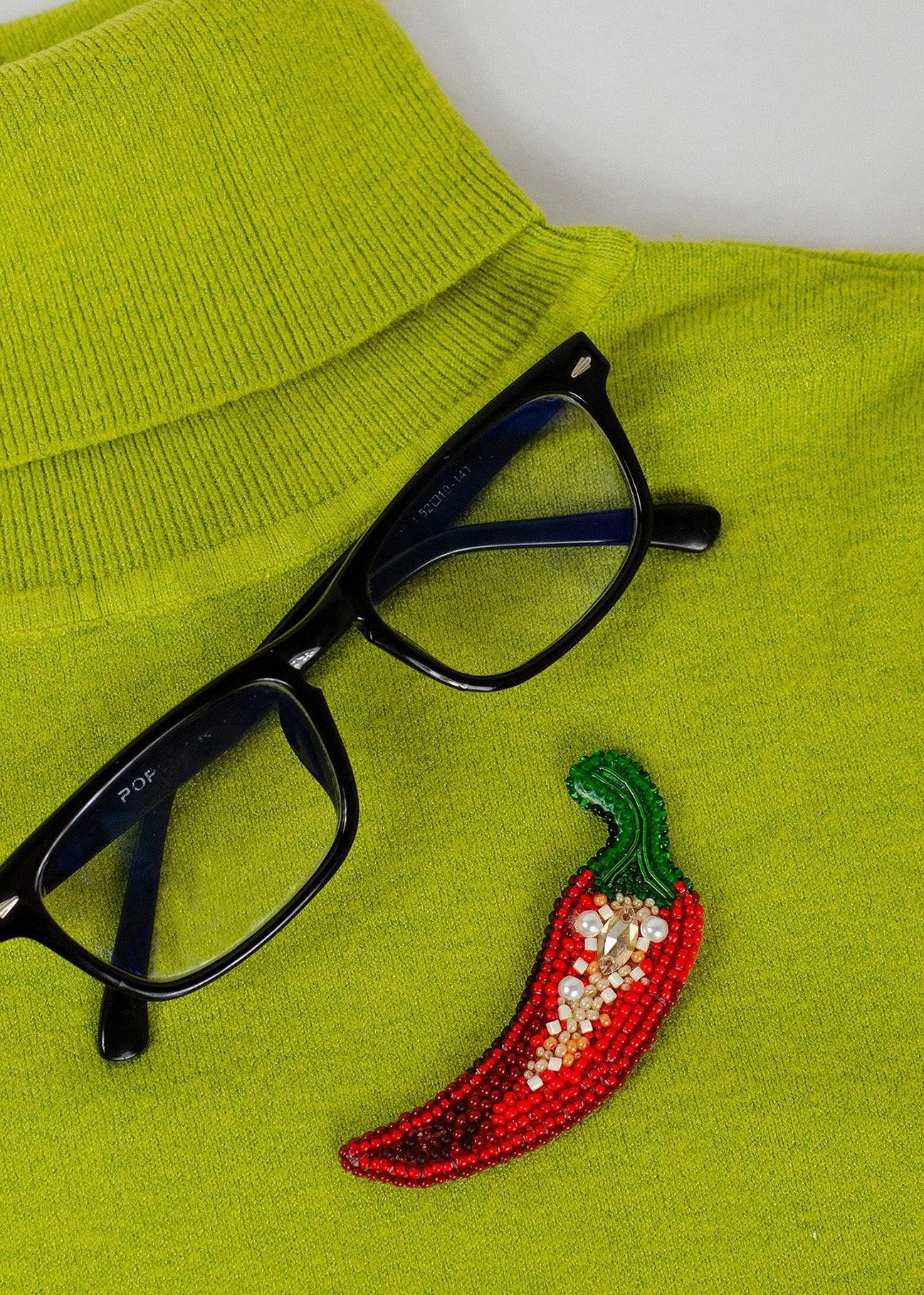Bead Embroidery Decoration Kit  - Hot pepper AD-233