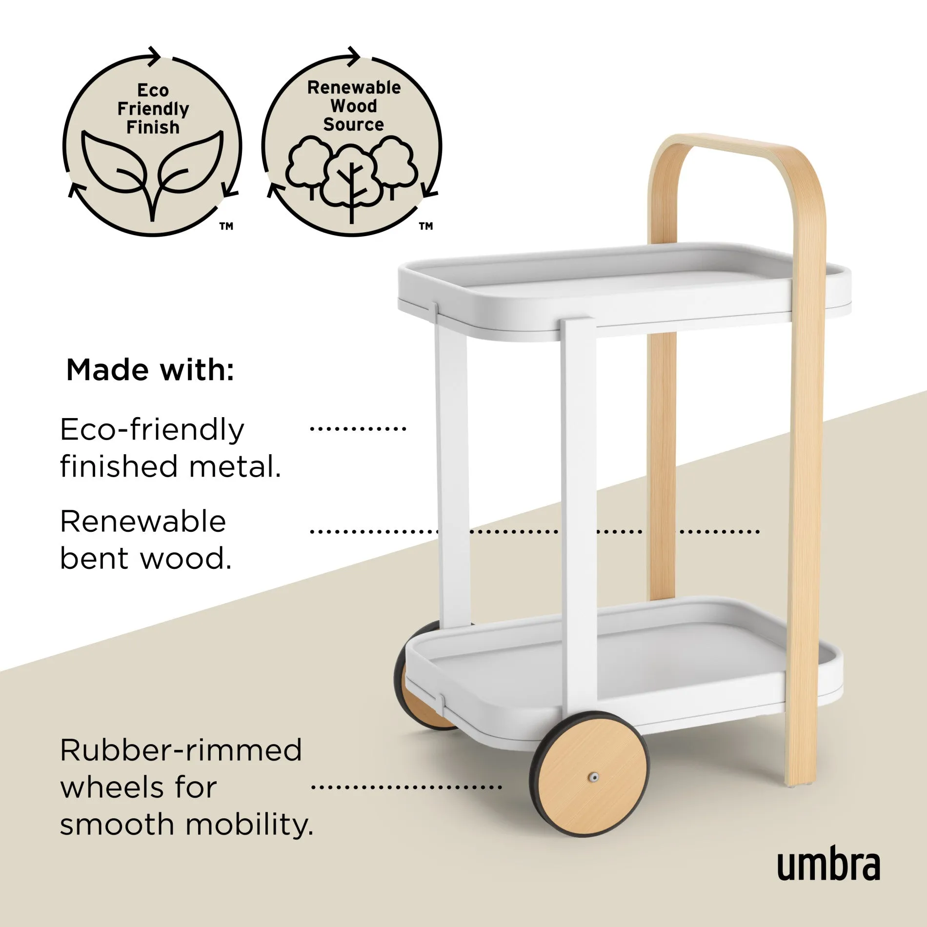 Bellwood Bar & Storage Cart