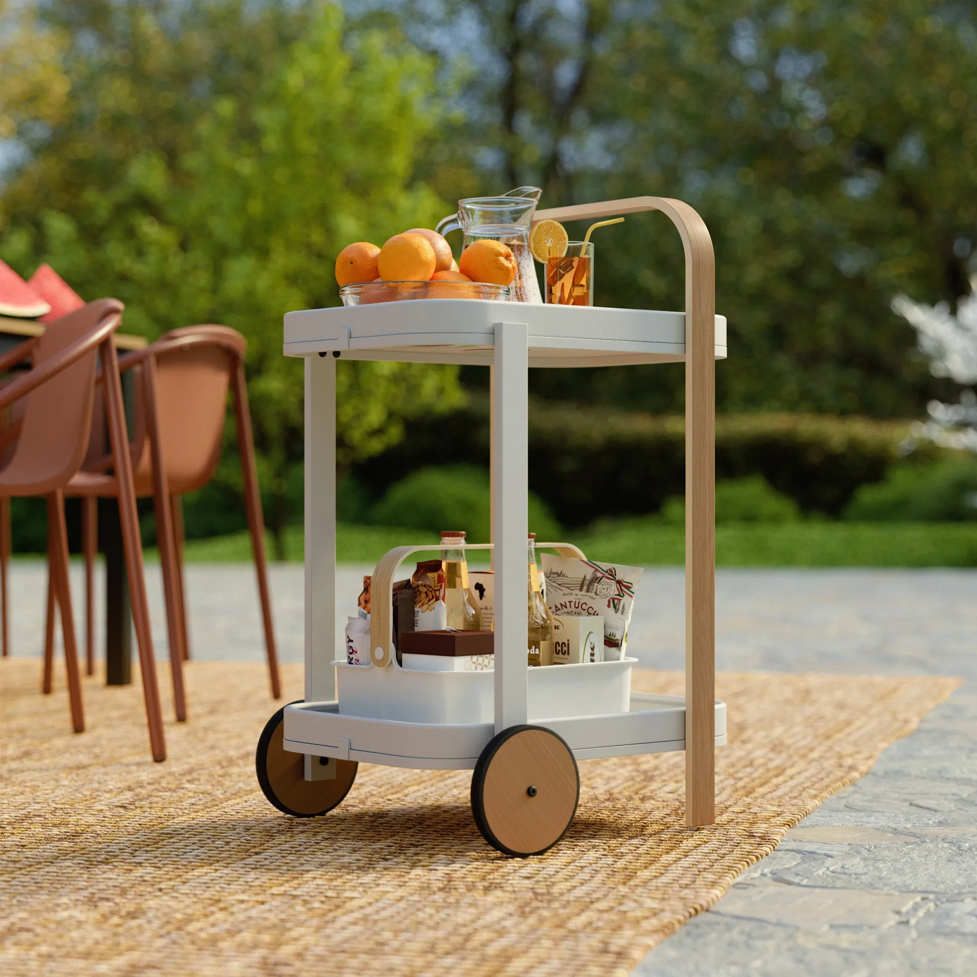 Bellwood Bar & Storage Cart