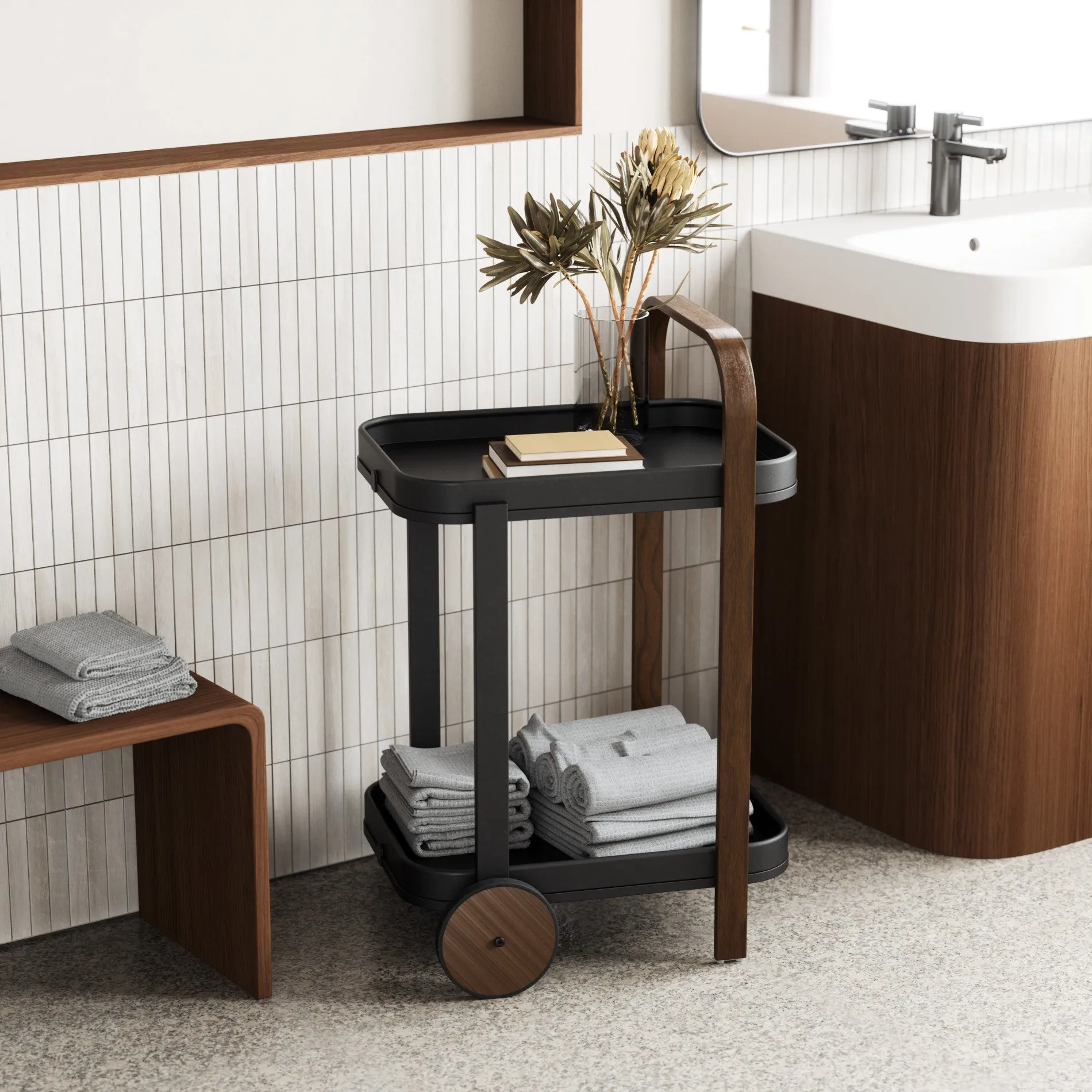 Bellwood Bar & Storage Cart