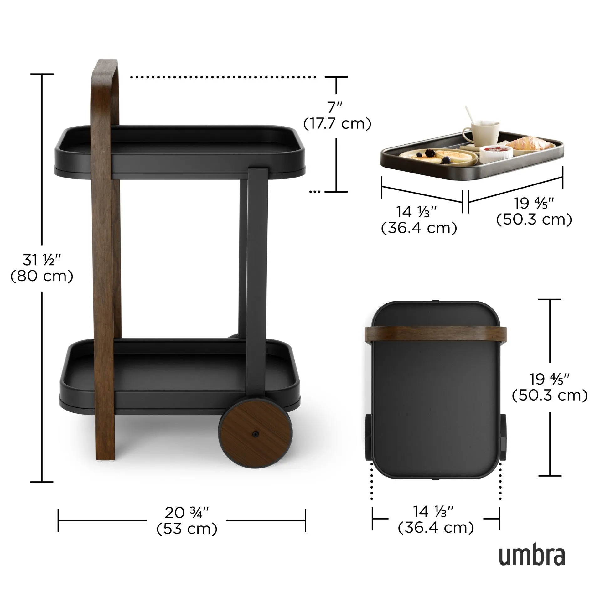 Bellwood Bar & Storage Cart