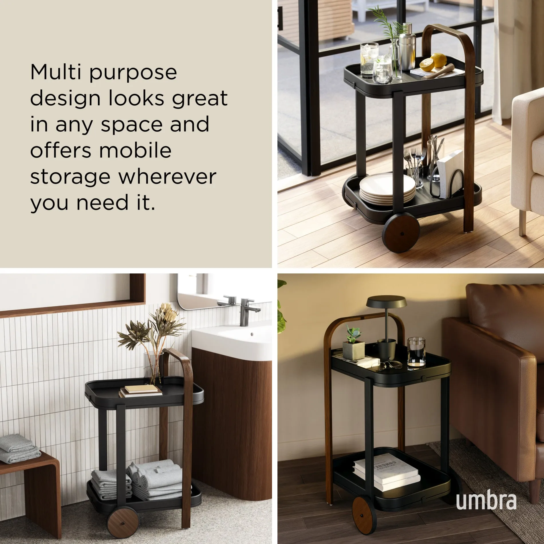 Bellwood Bar & Storage Cart