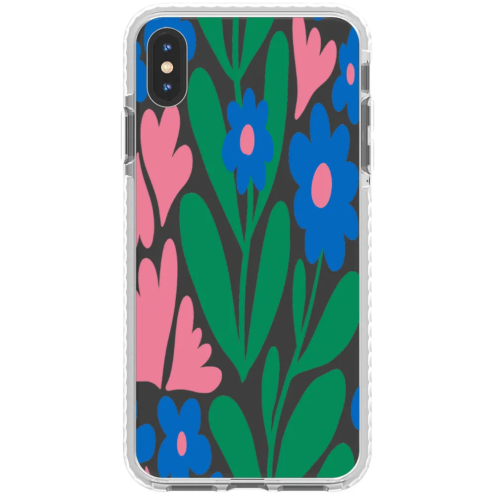Blue Blossom Bouquet iPhone Case