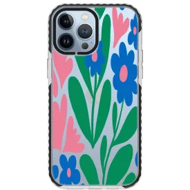 Blue Blossom Bouquet iPhone Case