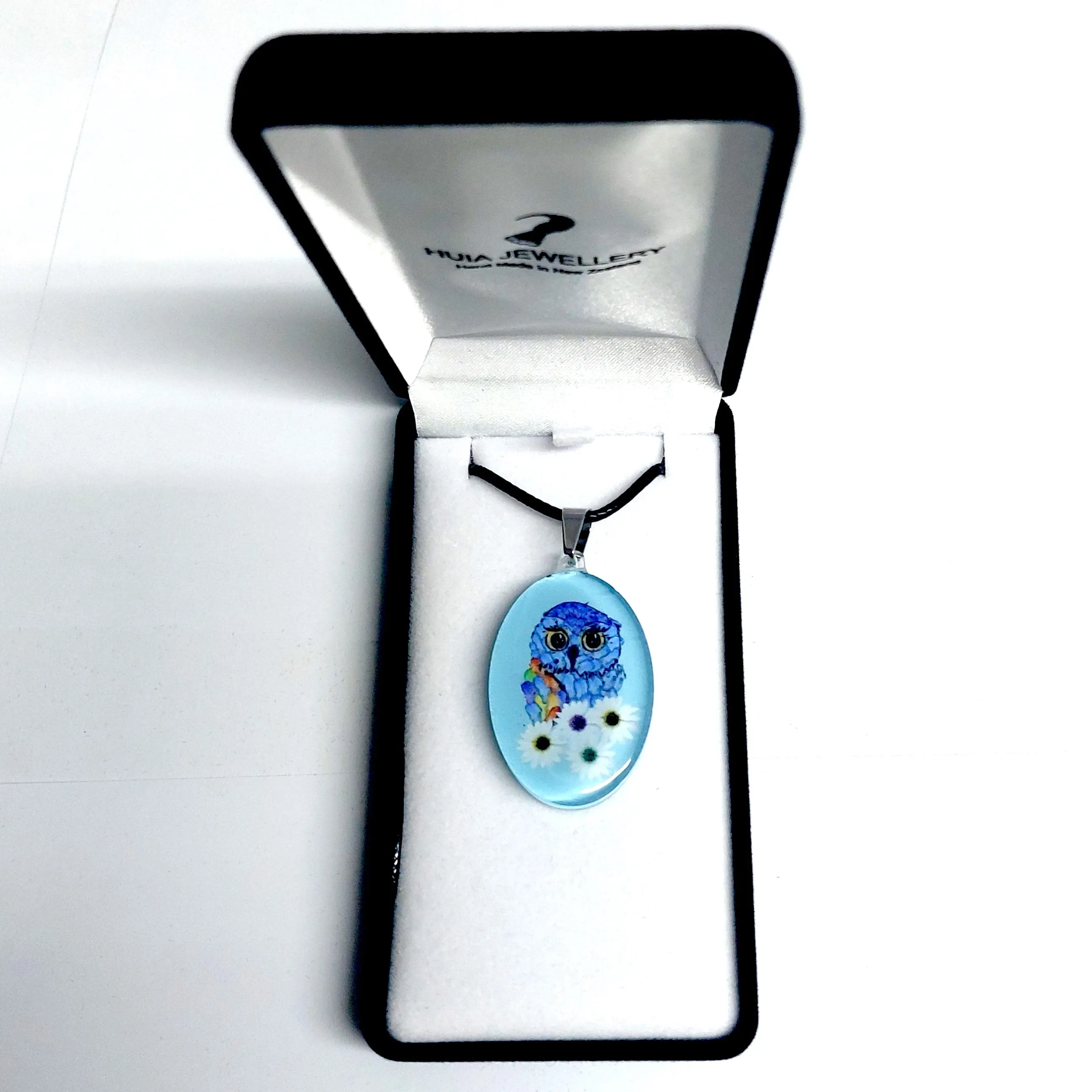 Blue Owl Pendant