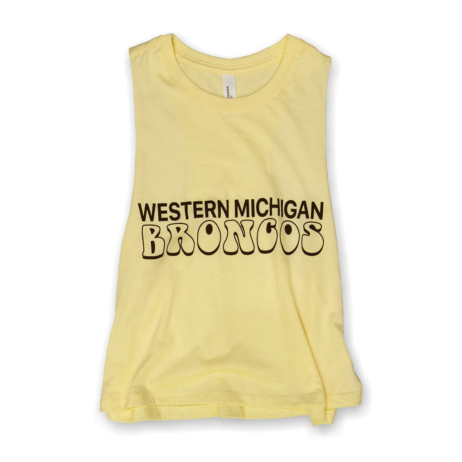 Broncos Retro Ladies Racerback Crop