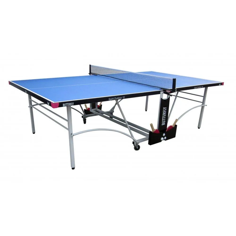 Butterfly Spirit 10 Rollaway Outdoor Table Tennis Table