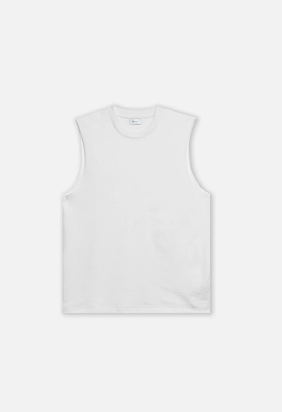 Campus Cut-Off Tee / White