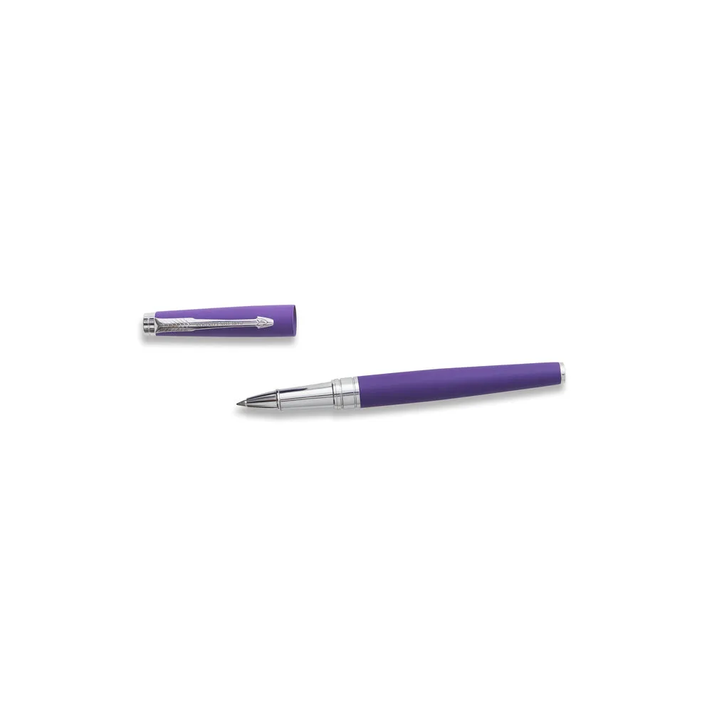 Carlton London Purple Velvet Plum Matte Metal Pen