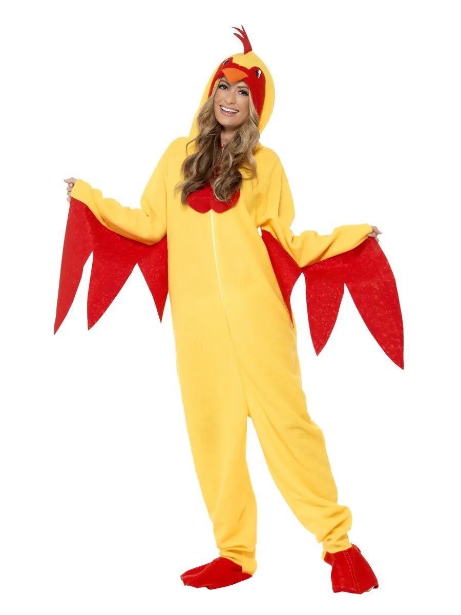 Chicken Costume, with Hooded All in One