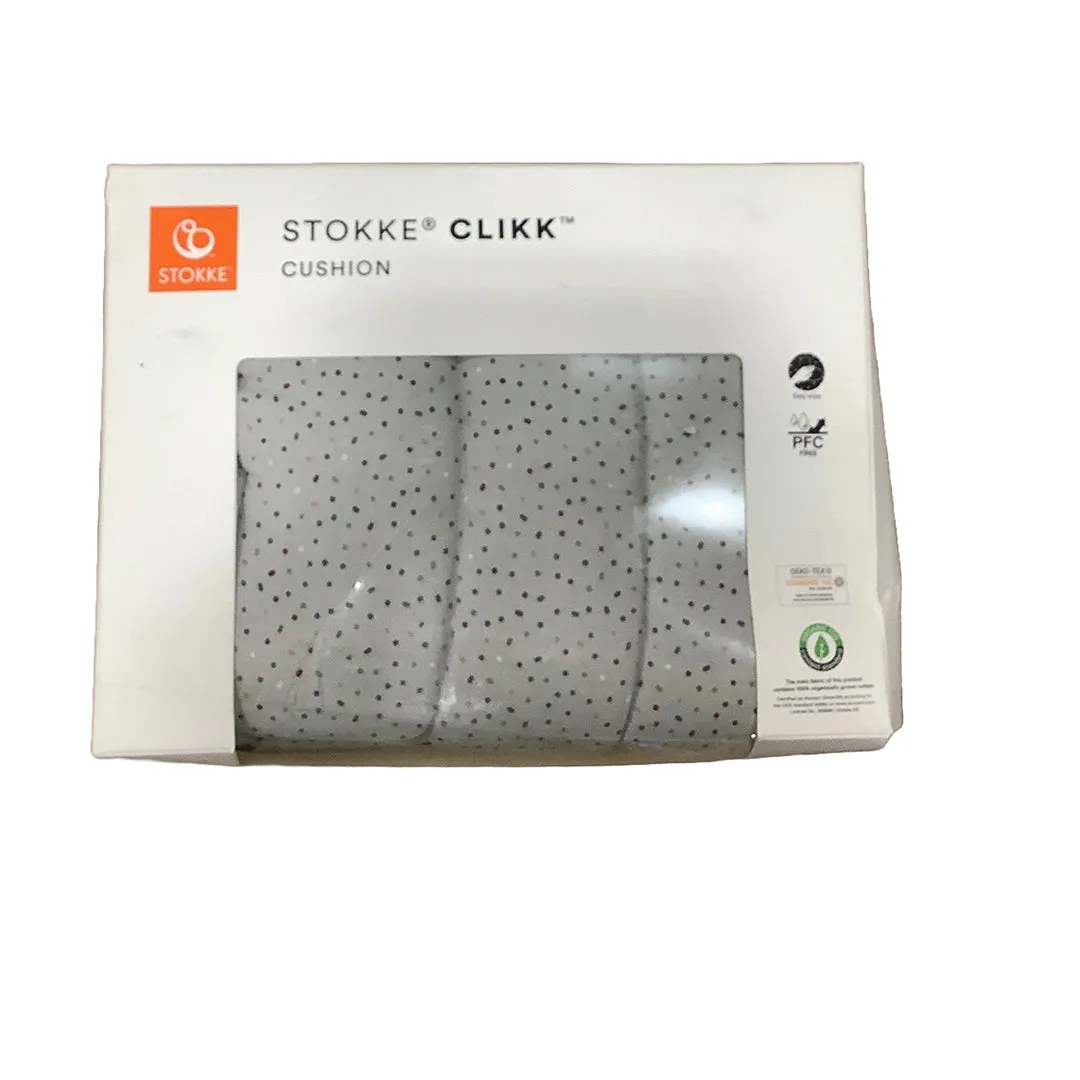 Clikk High Chair Cushion - Gray Sprinkles