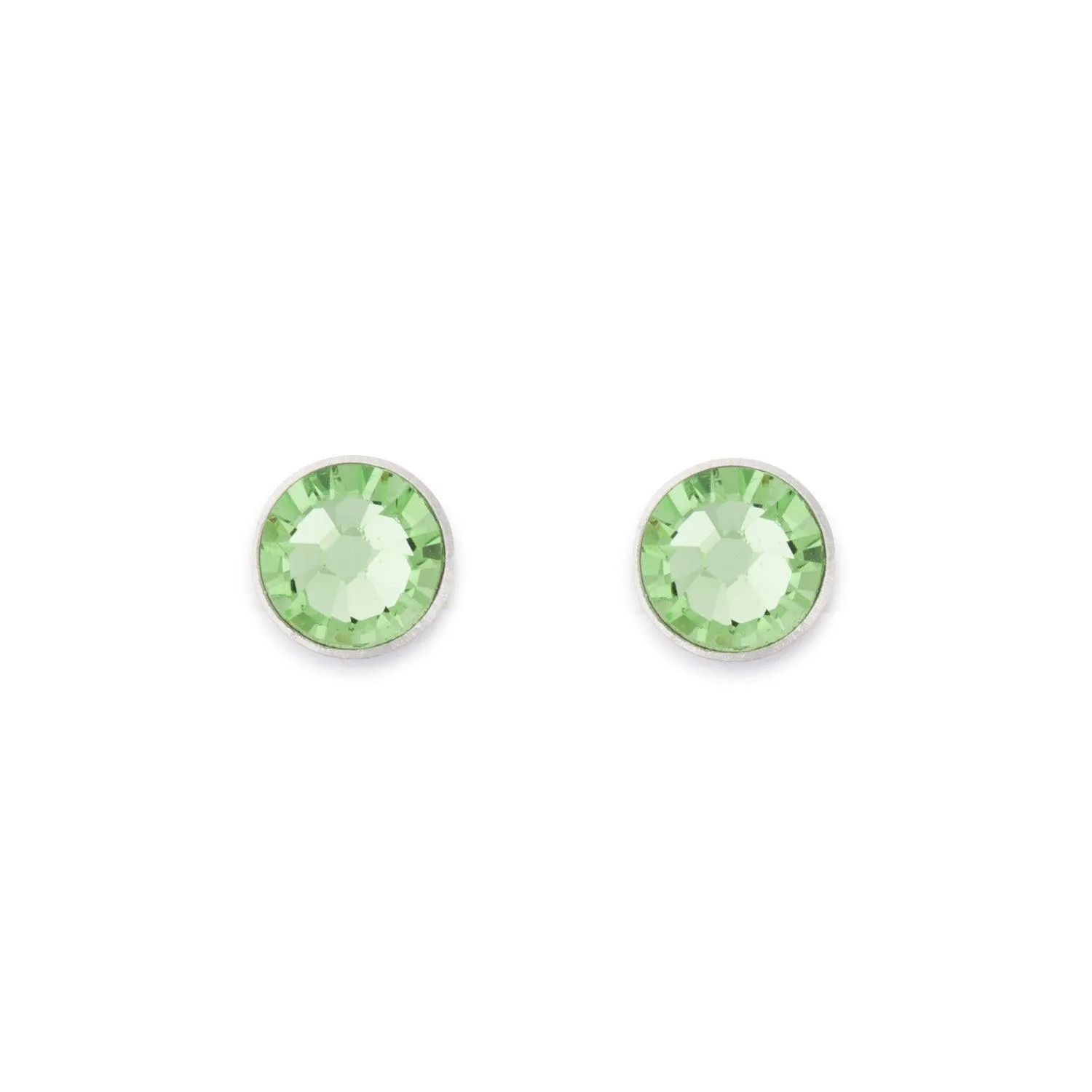 Coeur de Lion Green Swarovski Crystal Stud Earrings