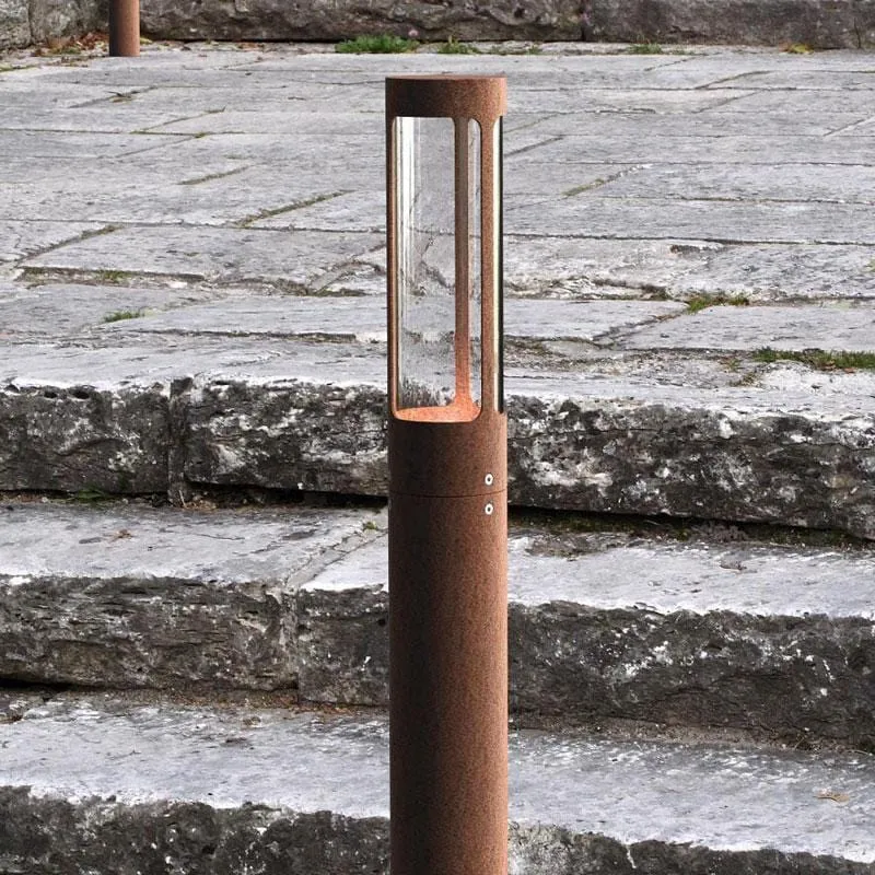 Contemporary Bollard With Indirect Illumination