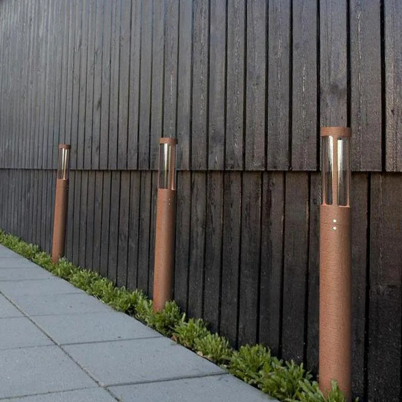 Contemporary Bollard With Indirect Illumination