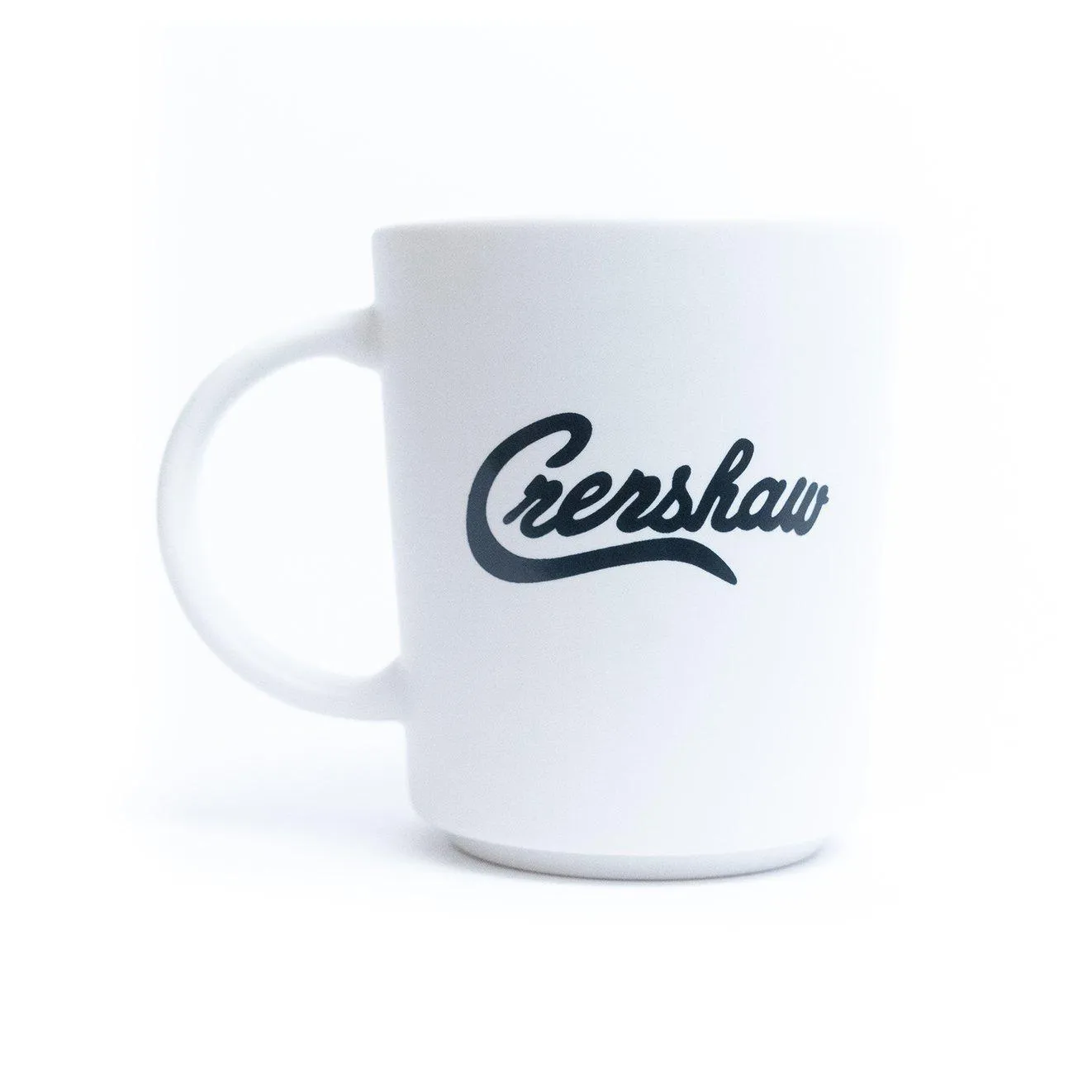 Crenshaw Mug - White/Black