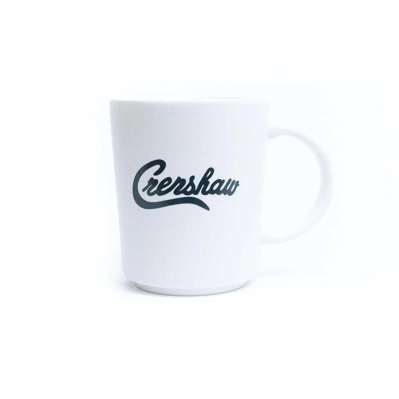 Crenshaw Mug - White/Black
