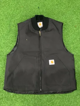 Custom handpick Black and Neavy blue carhartt rework vest black size 50M 50L 25XL Neavy blue 50M 50L 25XL