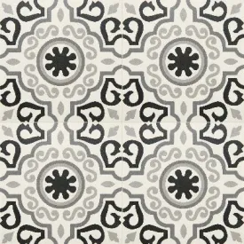 Daltile Memoir Crystal Black ME25 12"x12"