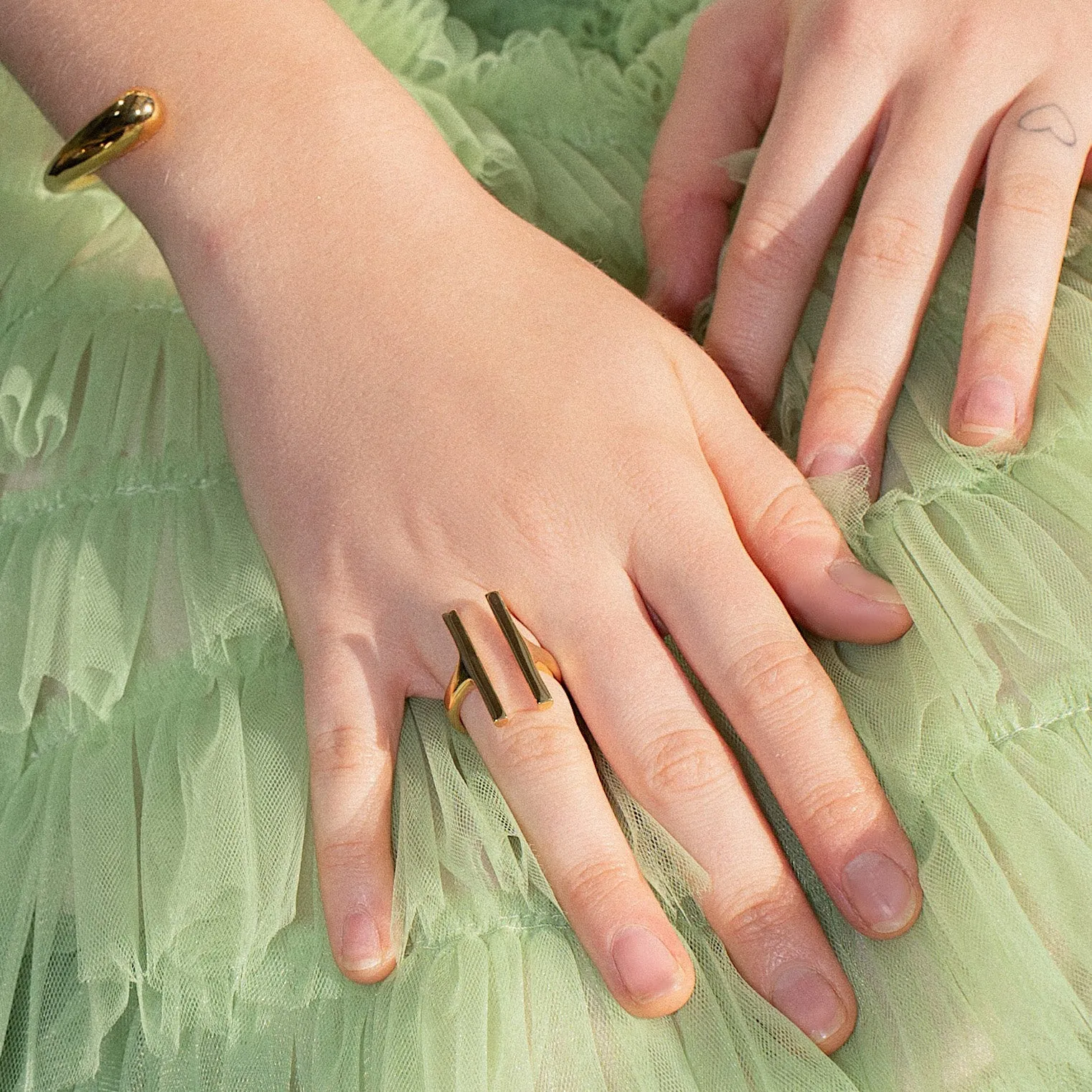 Double Bar Ring
