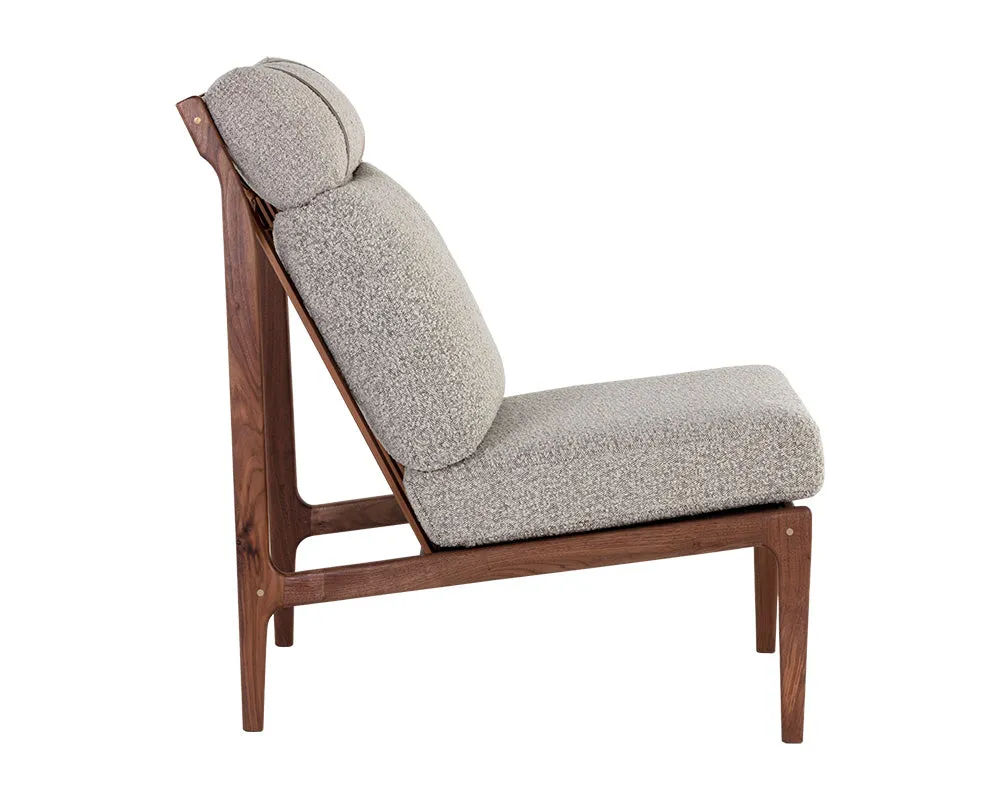 Elanor Lounge Chair - Walnut