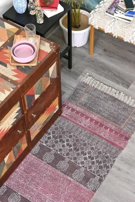 ERICA - BLOCK PRINTED FLOOR RUNNER
