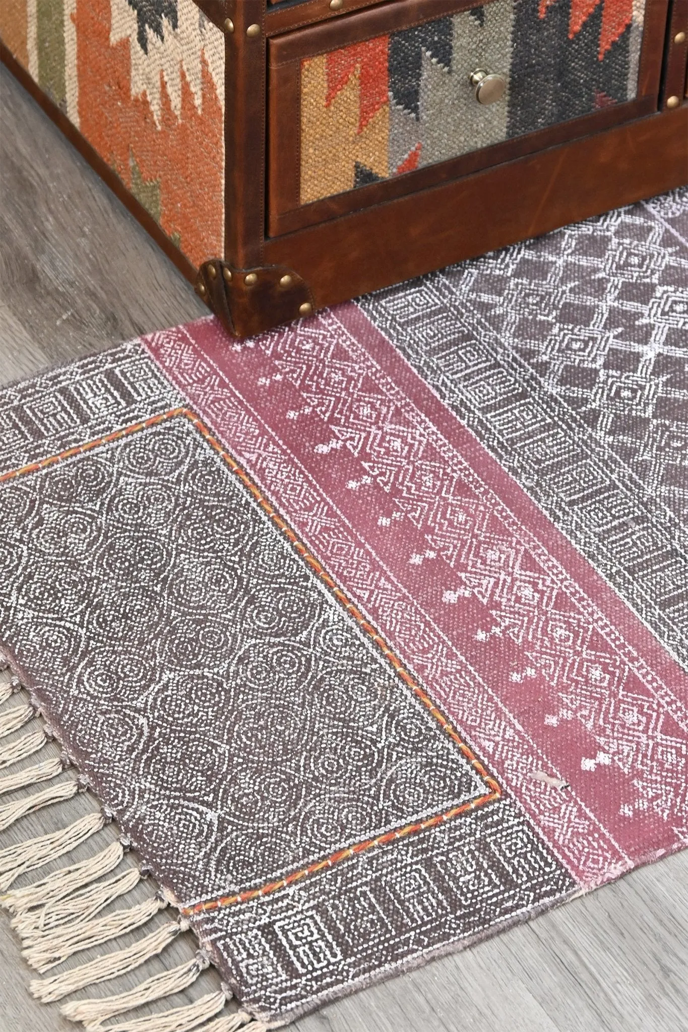 ERICA - BLOCK PRINTED FLOOR RUNNER