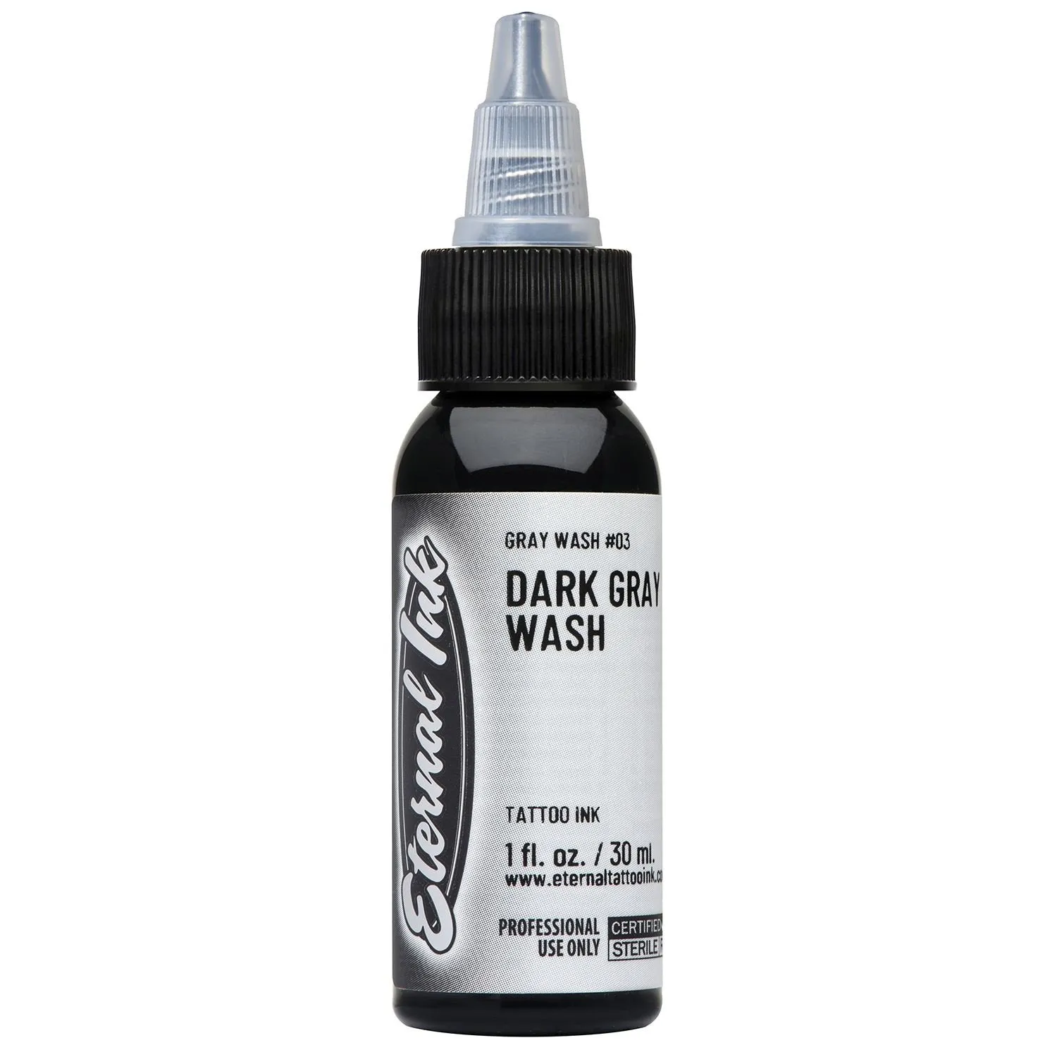 Eternal Tattoo Ink - Dark Gray Wash
