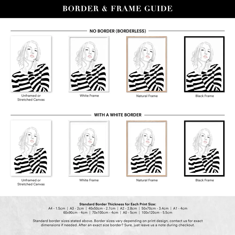 Fashion Illustration | Madison - Art Print by Vanessa