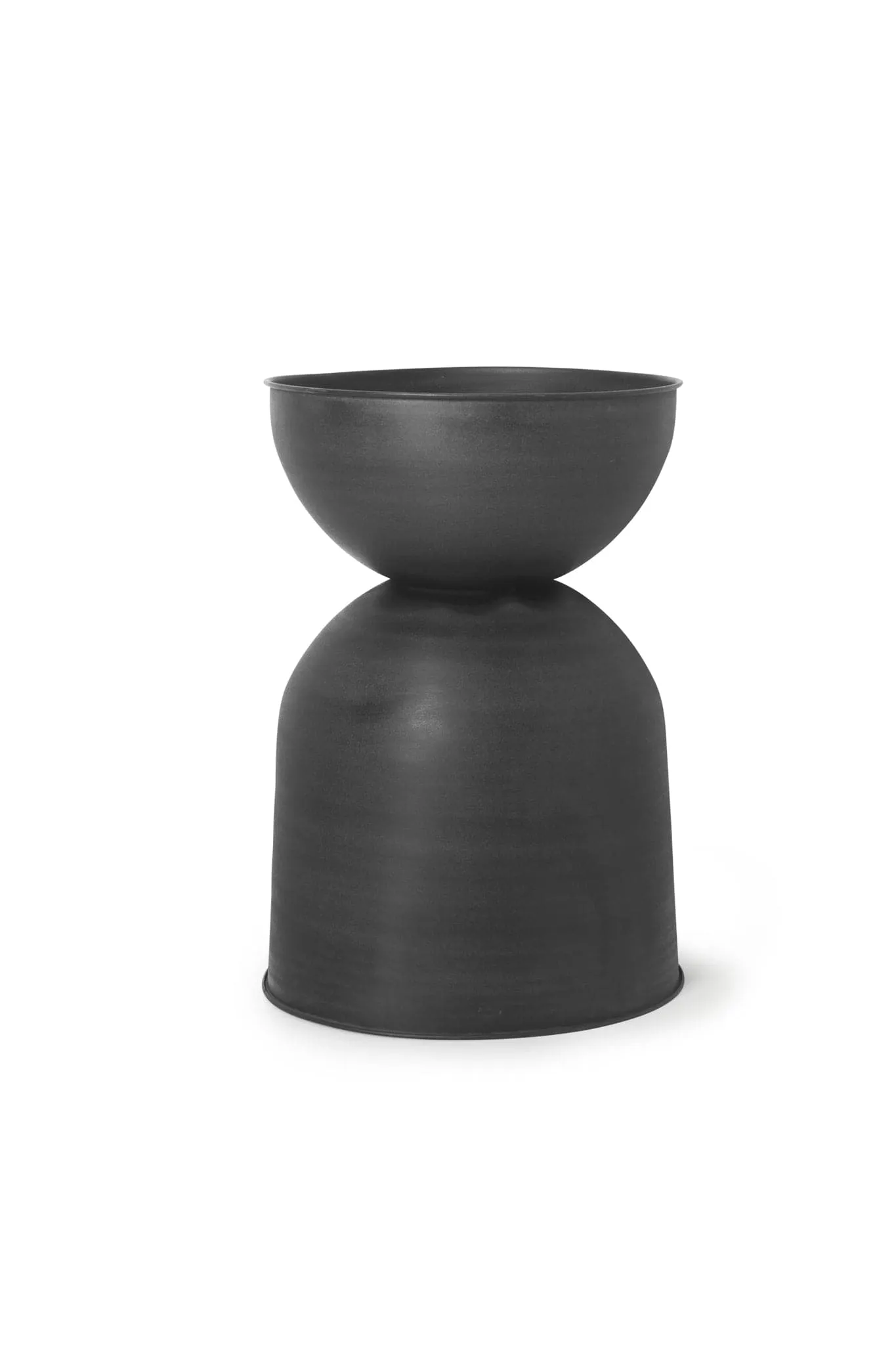 Ferm Living Hourglass Pot - Large- Black