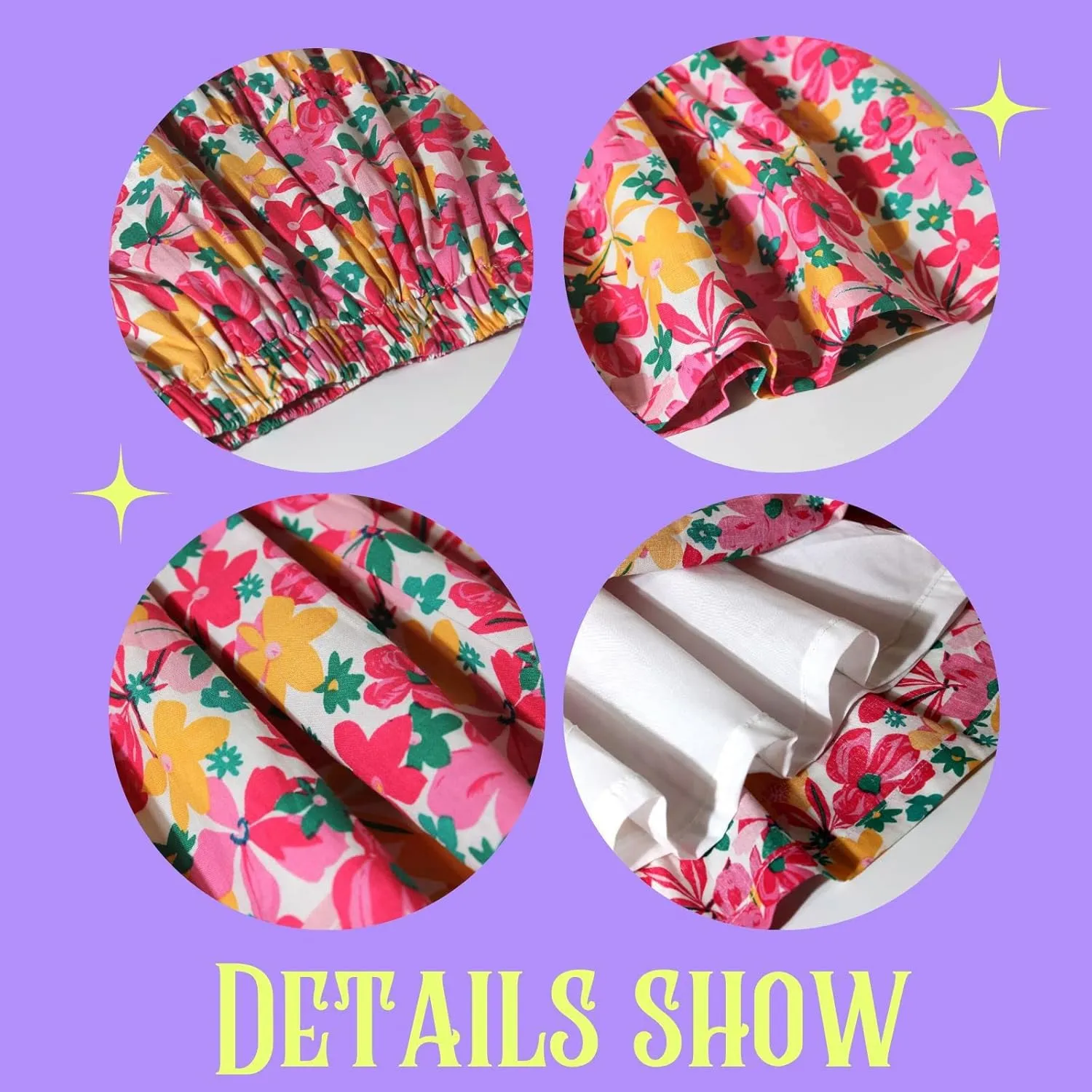 Floral Long Skirt for Girls Toddler & Kids & Teens II Girl's A-Line Maxi Skirts