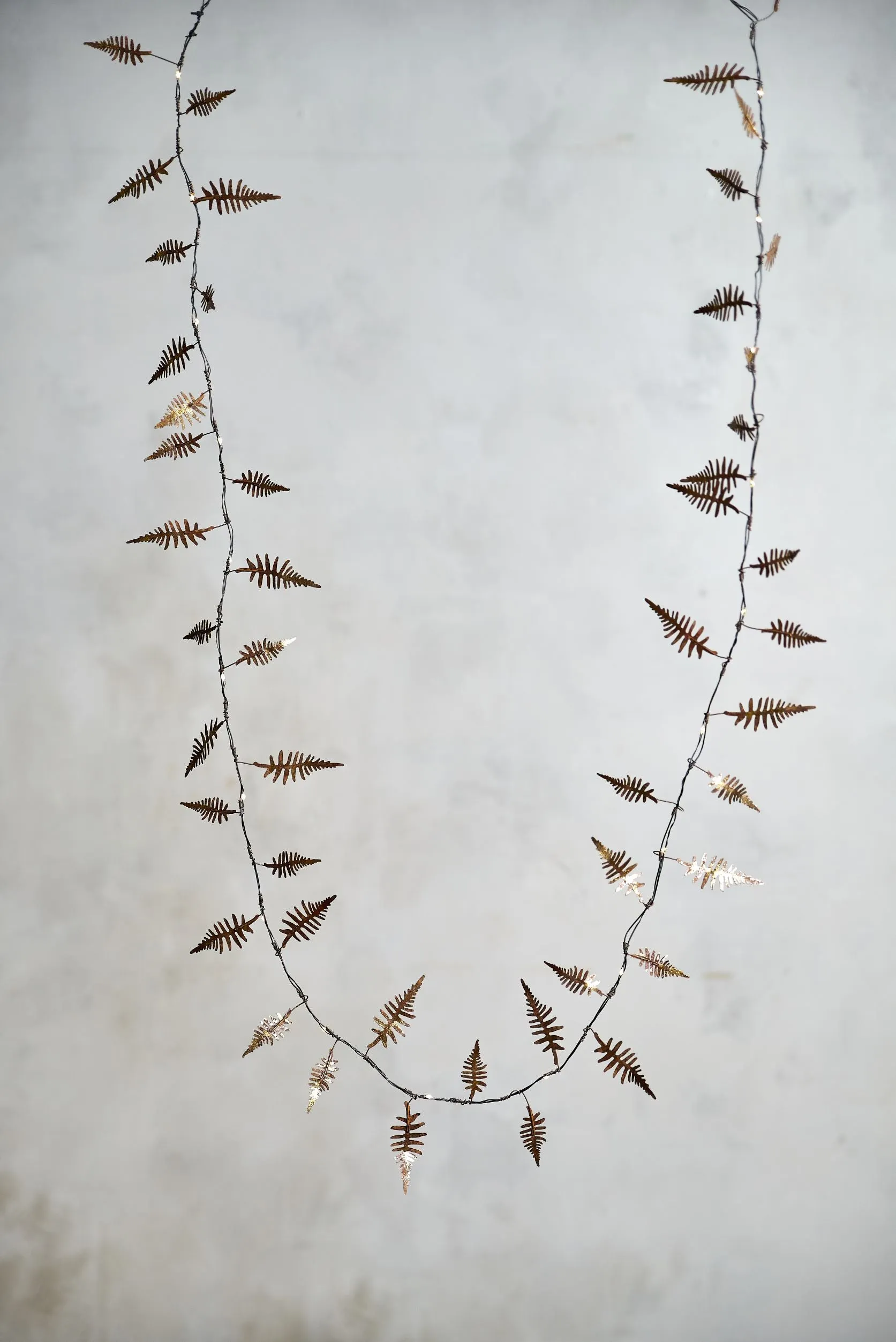 Gold Fern String Lights 1.8m