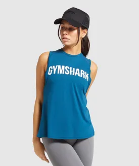 Gymshark Training Oversized Tank - Teal