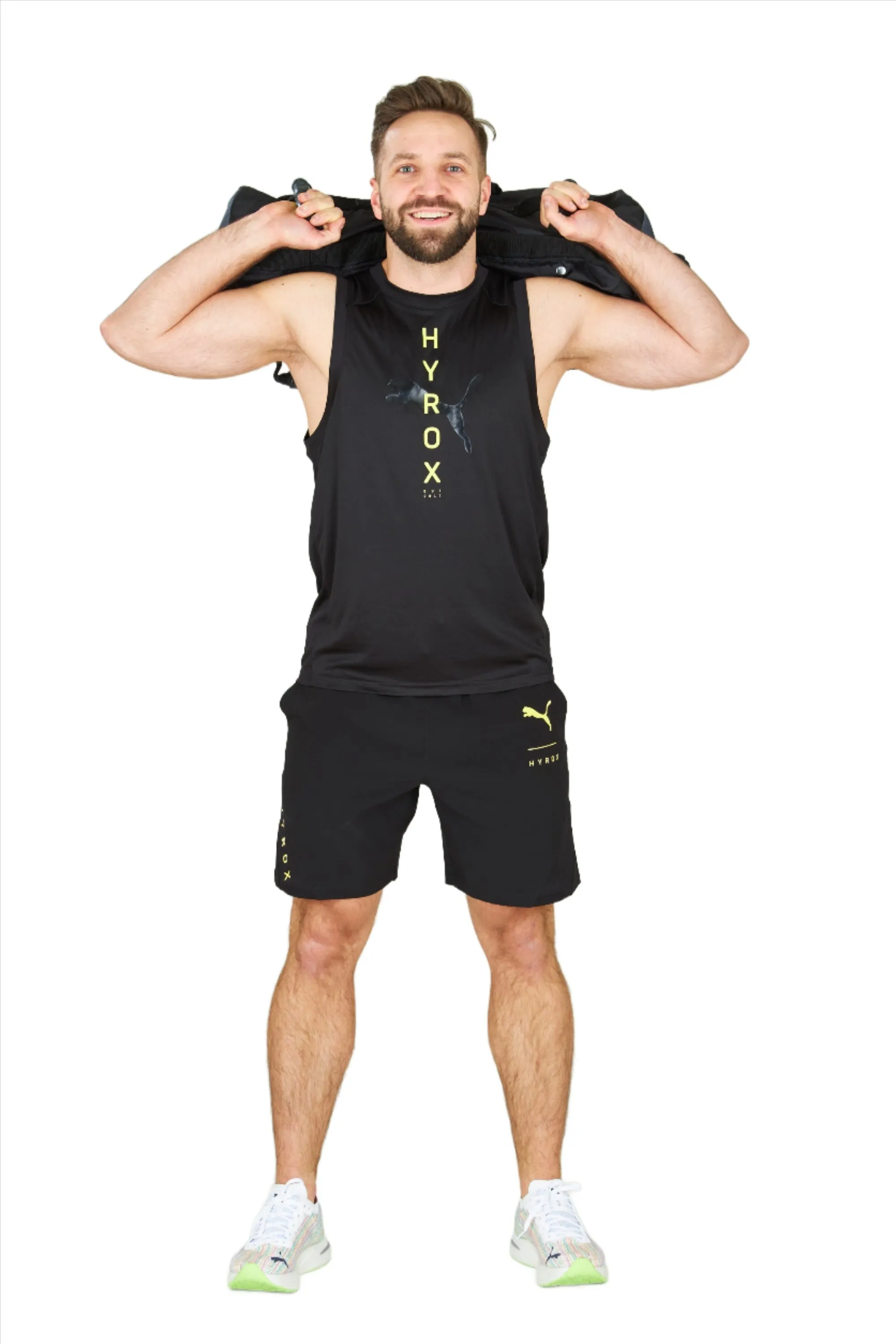 HYROX|PUMA Fit Muscle Tank - Black