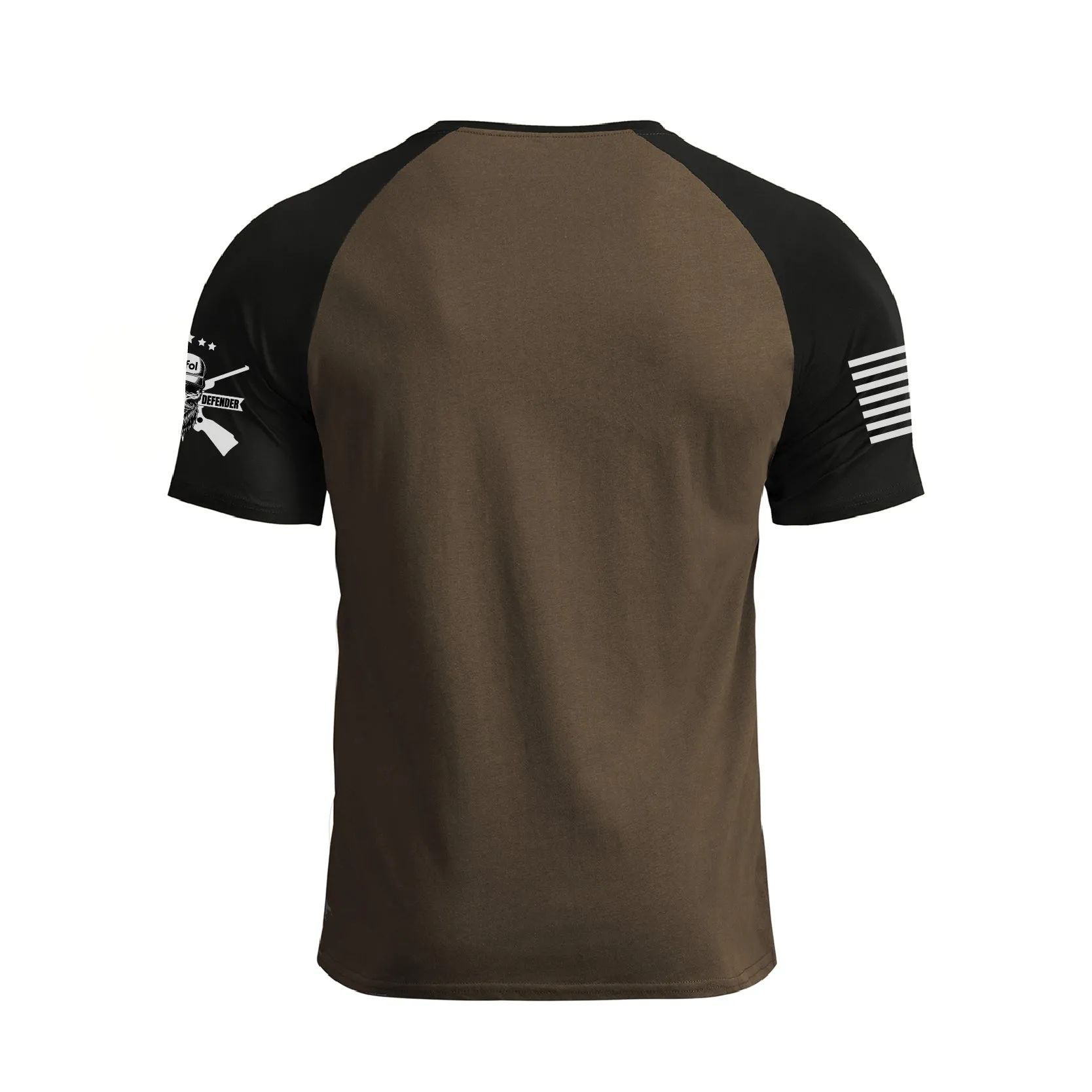 I AM BROKEN 100% COTTON RAGLAN GRAPHIC TEE