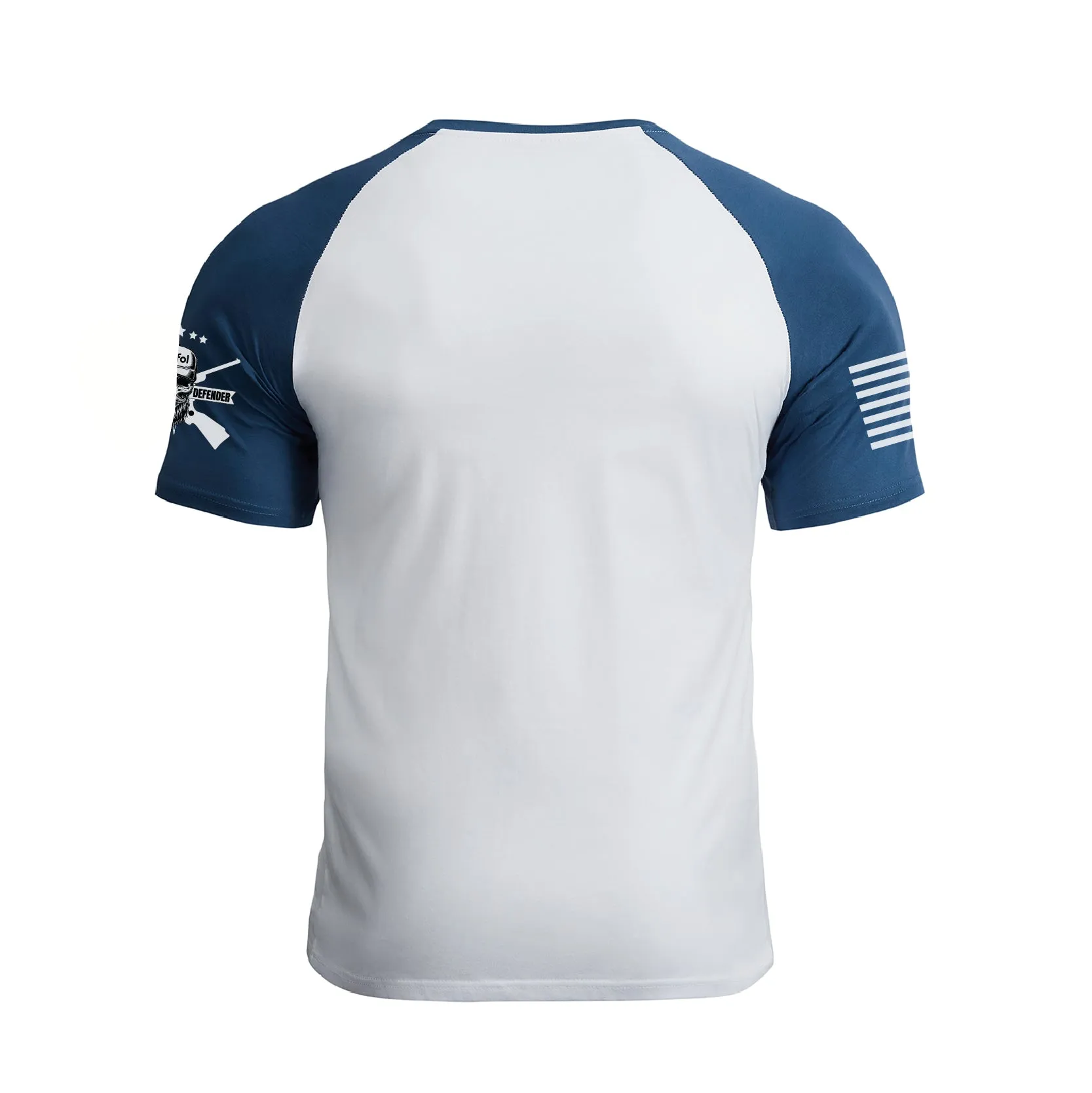 I AM BROKEN 100% COTTON RAGLAN GRAPHIC TEE