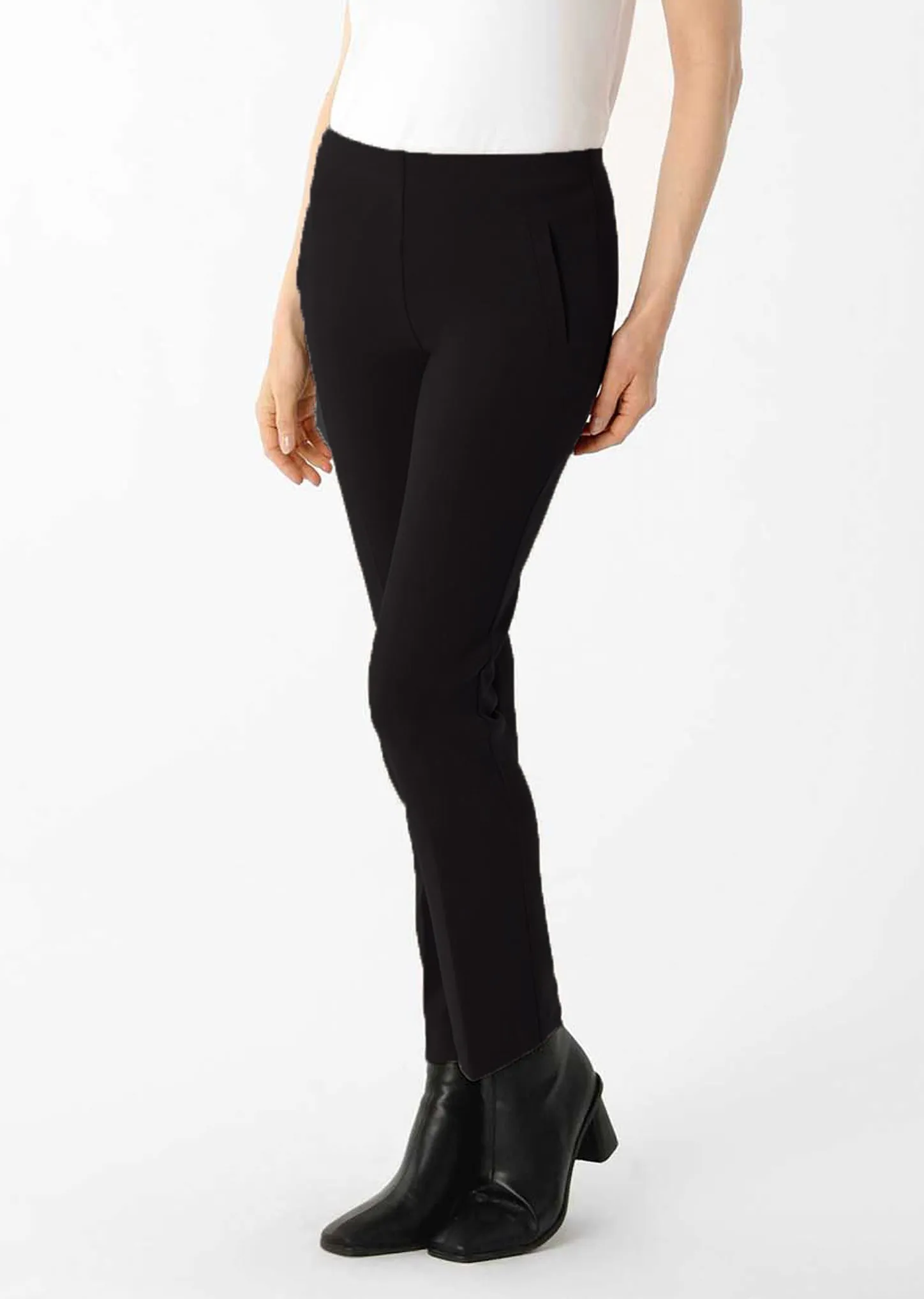 Jolie Fabric 29'' Straight Leg Trouser W/Pockets